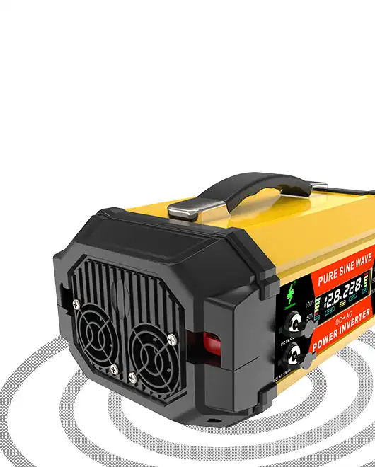 Converting energy from solar or PV panels into AC electricity to power your devices.